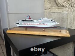 Carnival Freedom model, boxes made in Miami US