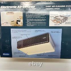 Carrier Under Counter Electronic Air Cleaner 31UC Open Box Never Used Read Desc