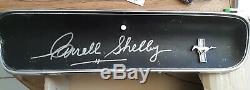 Carroll Shelby Autographed 1964/5/6 Mustang Glove Box Door