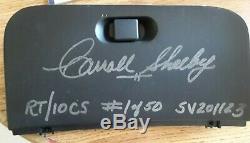 Carroll Shelby Autographed Dodge Viper Glove Box Door #1 of 50