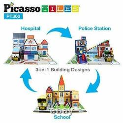 Case of Picasso Tiles 300 Piece Master Builder Set 3 sets total