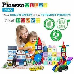 Case of Picasso Tiles 300 Piece Master Builder Set 3 sets total