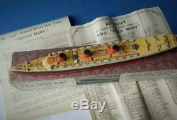 Chad Valley 1936 Rare Boxed Take To Pieces Cunard White Star Line Rms Queen Mary