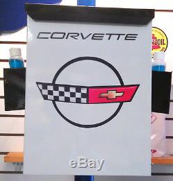 Chevrolet Corvette Retro C4 Style Dealership Repair Shop Towel Box Dispenser