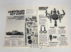 Chrysler Kit Cars Short-Track Stormer In A Box Brochure Petty Enterprises Rare