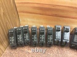 Circuit Breakers/Electricians Surplus Lot with 3 GFCI units New open boxes