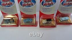 Classic Metal Works Lot of 8 Mini Metals Cars 1/87 HO Scale MIB + More