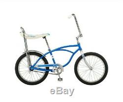 Classic Schwinn Blue Sting-Ray Banana Seat Bicycle 20-Inch Wheels, New In Box