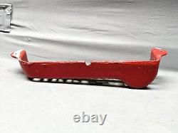Cockshutt Seeder Cast Iron Tool Box Nicely Painted Brantford Canada 15 Long