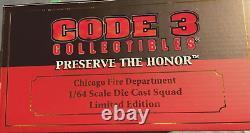 Code 3 Chicago Fire Dept. (Two Trucks- Chicago Fire Squad 2 & Snorkel 2A)