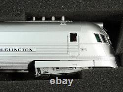 Con-Cor HO Scale, PN 001-8721, Pioneer Zephyr Train Kit, Burlington