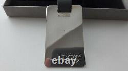 Concorde Silver Luggage Tag. Boxed and Fully Hallmarked. 1986, 10th Anniversary
