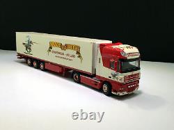 DAF XF 105 SSC reefer trailer Frank de Ridder WSI truck models 01-1369