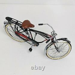 Danbury Mint 1950s Schwinn Black Phantom with Box & Title Diecast Bicycle MIB 16