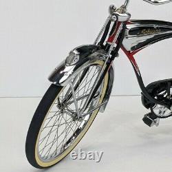 Danbury Mint 1950s Schwinn Black Phantom with Box & Title Diecast Bicycle MIB 16