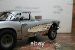 Danbury Mint 1/24 Scale 1961 Chevrolet Corvette Gasser In Box No Title