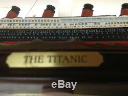 Danbury Mint The Titanic Ship Replica Never Displayed Still In Original Box