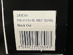 Db 242C01 The Hytta 50L Split Duffel Bag Black Out New No Box