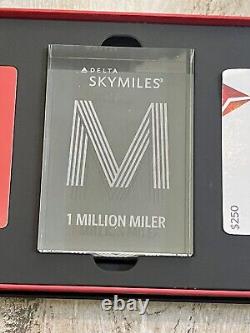 Delta Skymile One Million Miler Bag Tag & Paperweight & Gift Box Million Mile-FS
