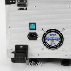 Dental Mobile Delivery Unit Portable Rolling Box Air Compressor Suction 4 Holes