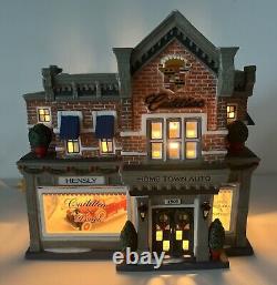 Department 56 GM Hensly Cadillac & Buick Christmas In The City Series #56-59235