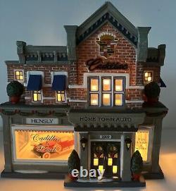 Department 56 GM Hensly Cadillac & Buick Christmas In The City Series #56-59235