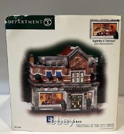 Department 56 GM Hensly Cadillac & Buick Christmas In The City Series #56-59235