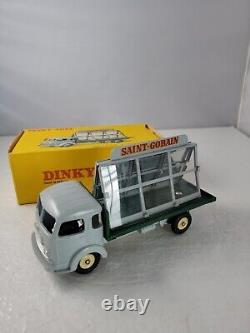 Dinky Toys #33 Simca Cargo Glass truck Saint-Gobain Miroitier RARE withbox (KT)