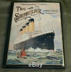 Distinguished Liners From The Shipbuilder Two Volumes New In Sealed Boxes