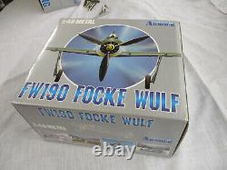 ES102 Franklin Mint Armour Collection FW190 FOCKE WULF (Grunherz White 9) + BOX