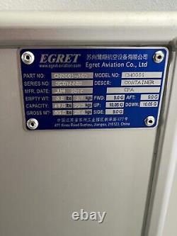 Egret Galley Airline Aluminum Catering Galley Aviation Container Inflight Box