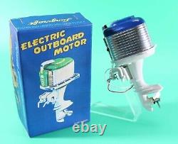 Electric Toy Outboard Motor with not original box top made in Japan