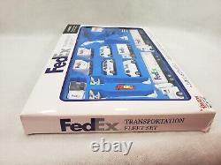 FEDEX Transportation Fleet Truck Airplane DARON Diecast Set Metal New In Box