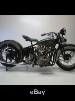 FRANKLN MINT 1936 KNUCKLEHEAD HARLEY-DAVIDSON Come's in the ORIGINAL BOX