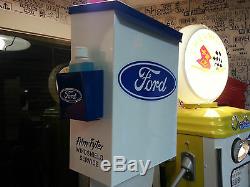 Ford Parts 1960s Era Dealership Towel Box Dispenser