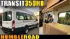Ford Transit 350hd Awd Custom Van Floor Plan In Cardboard