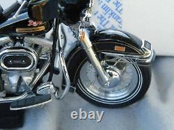 Franklin Mint Harley Davidson Electra Glide 1/10 In Box With Tag Estate Find