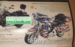 Franklin Mint Harley Davidson Patriotic Ultra Classic Electra Glide with box