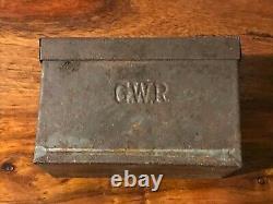 GWR Railway Googles in Tin Box