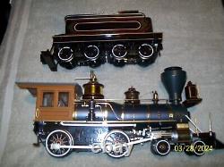 G Scale Bachmann Spectrum 4-4-0 American Steam Locomotive-C-8-Never used-Boxed