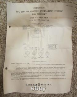General Electric NOS 8DJ17, DJ-17, Indicator, Original Box & Instructions