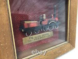 Guncrafters Collection The Adler Express 1830-1840Steam Engine Shadow Box Train