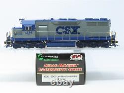HO Scale Atlas Master 9202 CSX Transportation SD35 Low Nose Diesel #4586 with DCC