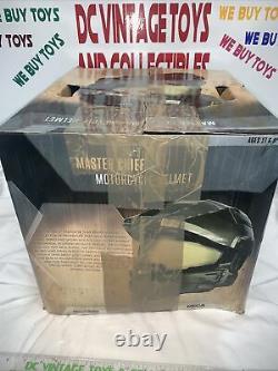 Halo MASTER CHIEF MOTORCYCLE HELMET Size Large in Box Neca DOT Certified