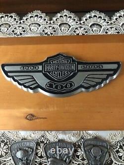Harley Davidson 100 Year Anniversary Wooden Jewelry Box