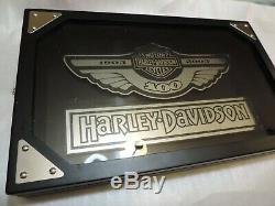 Harley Davidson 100th Anniversary Shadow Box Pre Owned In Excellent Condition