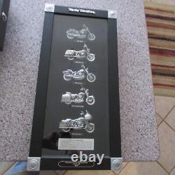 Harley Davidson 2004- 2011 PLUS THE 80'S Collectible Shadow Boxs. 9 pc bulk lot