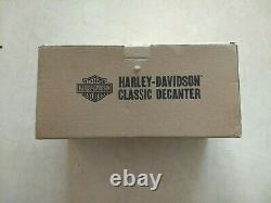 Harley Davidson 36oz Whiskey Classic Decanter with Original Wood Box