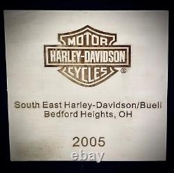 Harley Davidson 6 Mini Gas Tank Set Shadow Box Wall Display Southeast Ohio