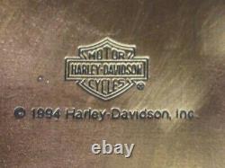 Harley Davidson Belt Buckle Pewter Screaming Eagle Cloud Vintage 1994 New In Box